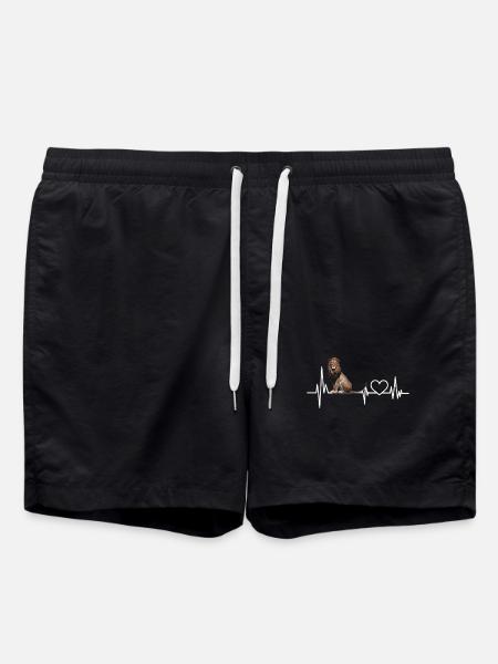 Lion - Swim Trunks - black