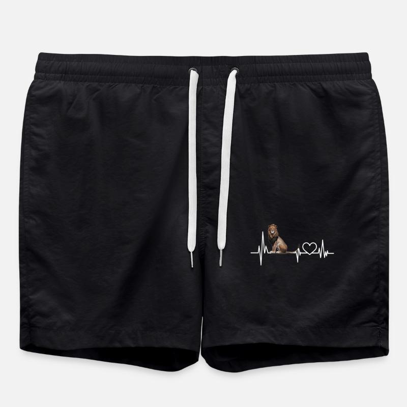 Lion - Short de bain - noir