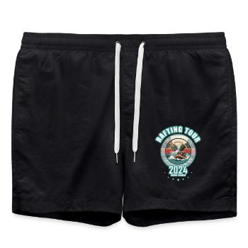 Excursion de rafting en eau vive dans le Grand Canyon 2024 - Short de bain - noir - Devant - AI Model Male 185 light (185cm)