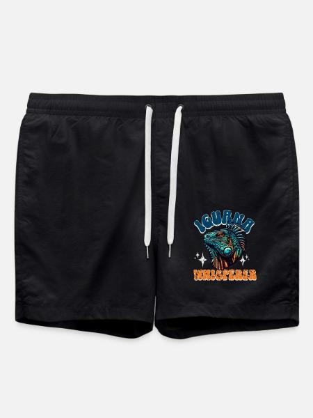 Iguana - Swim Trunks - black