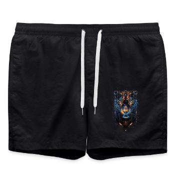 Jaguar - Badeshorts - Schwarz - Vorne - AI Model Male 185 light (185cm)