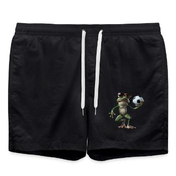 Frog - Swim Trunks - black - Front - AI Model Male 185 light (185cm)