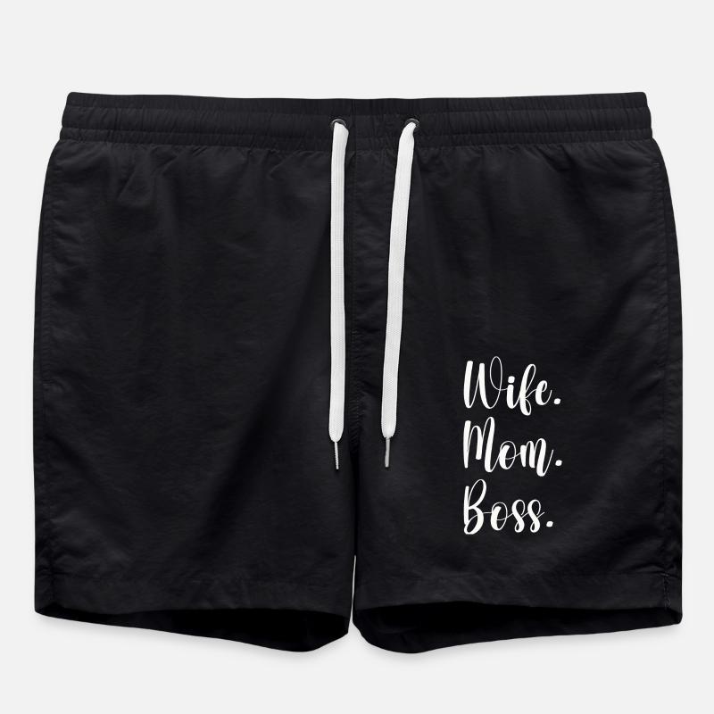 Épouse Maman - Short de bain - noir