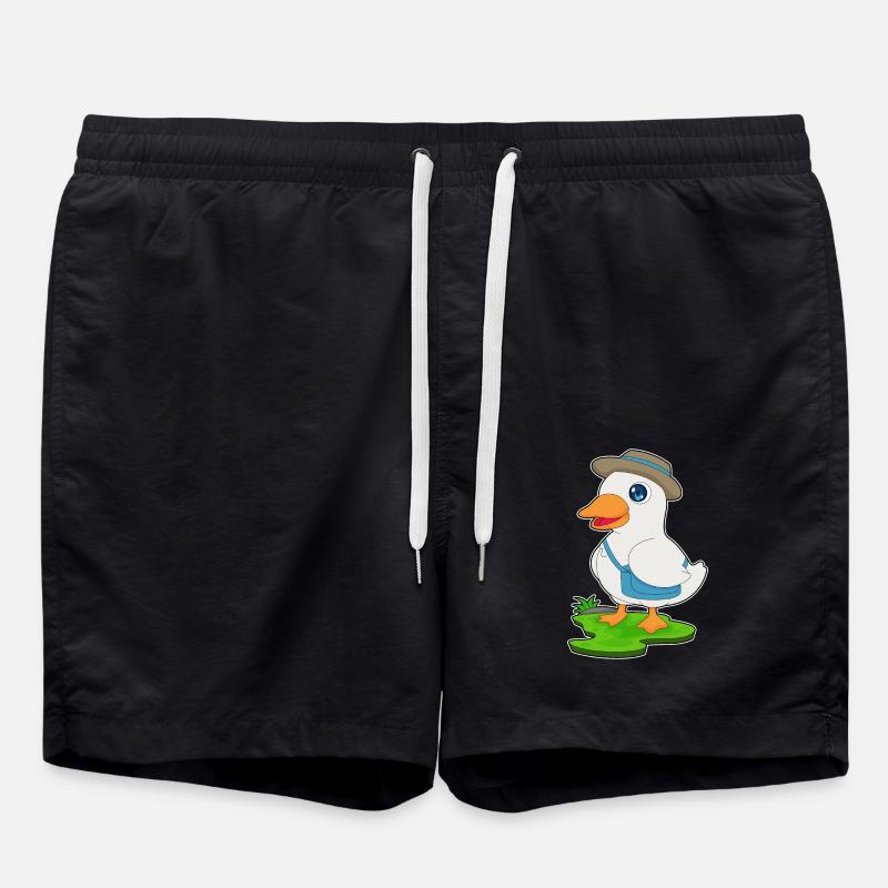 Duck Shoulder Bag - Swim Trunks - black