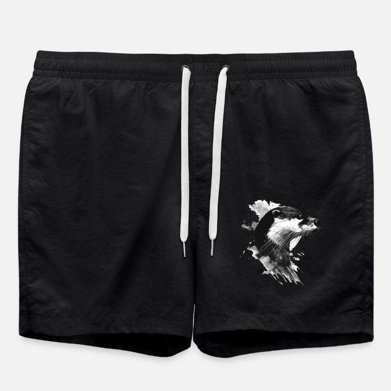 Otter - Swim Trunks - black