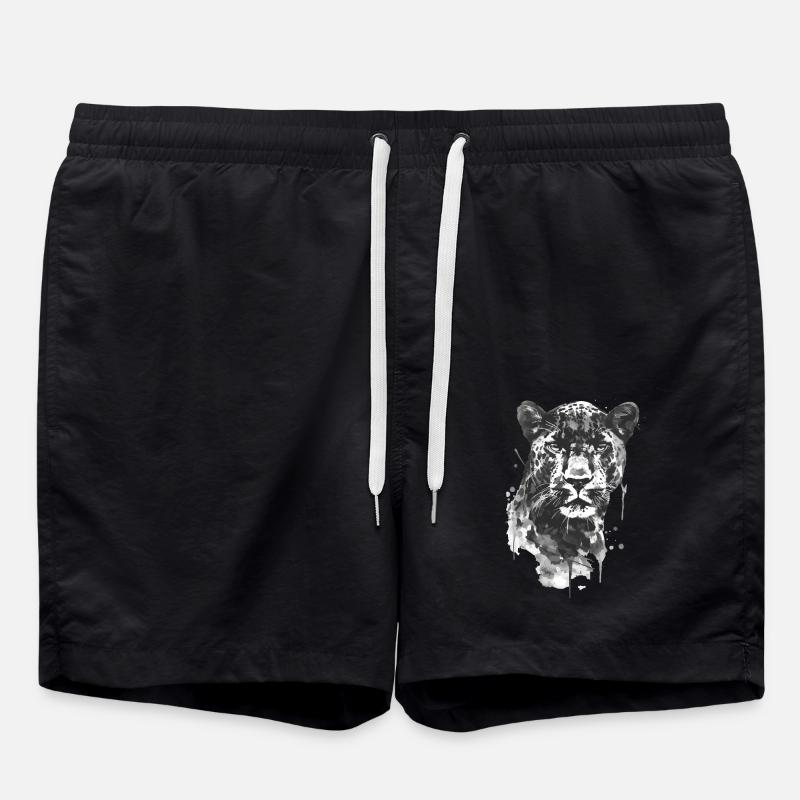 Panther - Badeshorts - Schwarz