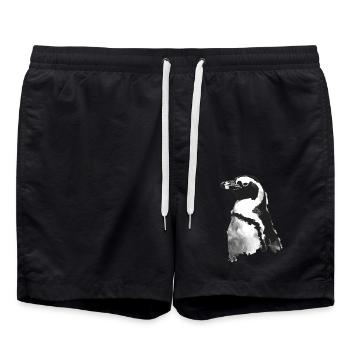 Pingouin - Short de bain - noir - Devant - AI Model Male 185 light (185cm)