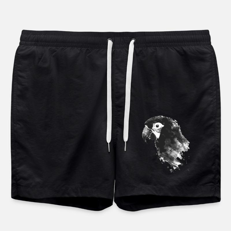 Parrot - Swim Trunks - black