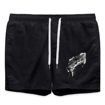 Serpent - Short de bain - noir - Devant - AI Model Male 185 light (185cm)