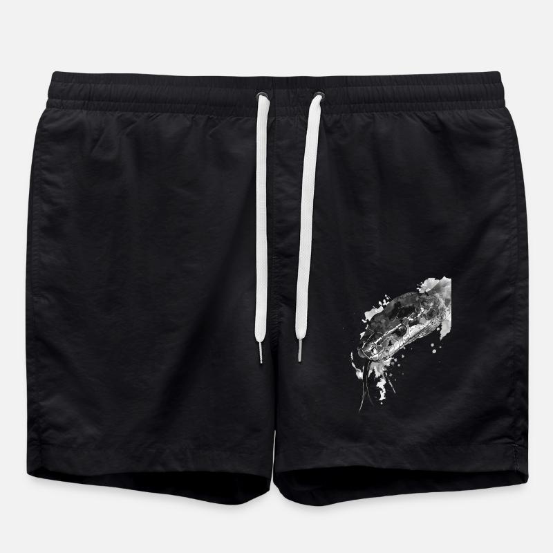 Snake - Swim Trunks - black