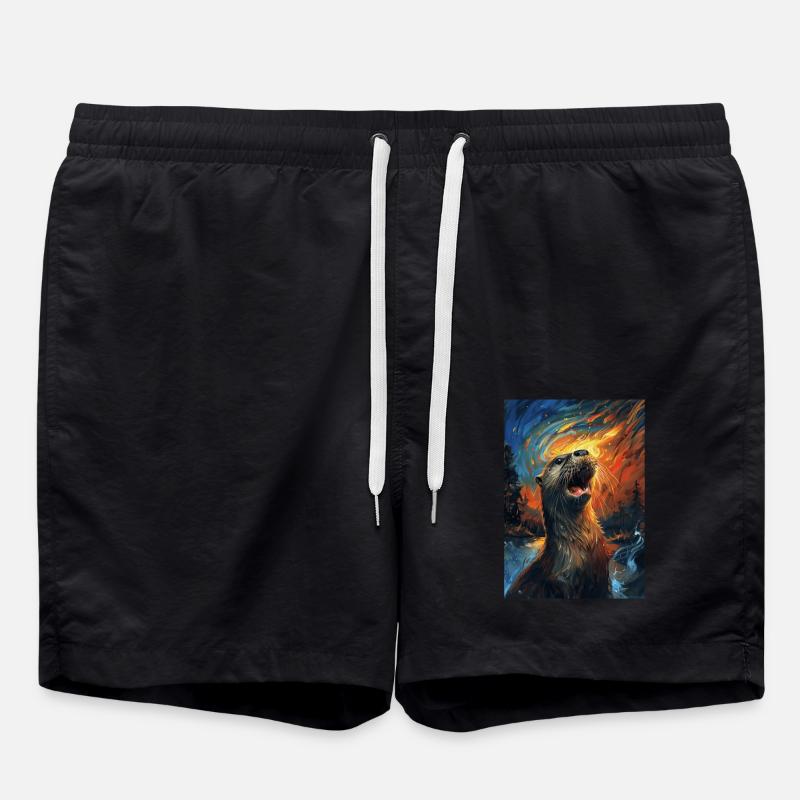 Otter - Swim Trunks - black