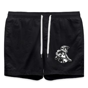 Motocross Femmes Filles - Short de bain - noir - Devant - AI Model Male 185 light (185cm)