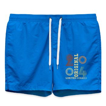 2004 Vintage Retro Geburtstagsgeschenk - Badeshorts - Cobalt blue - Vorne