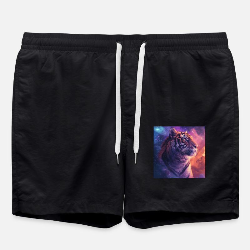 Tiger - Badeshorts - Schwarz