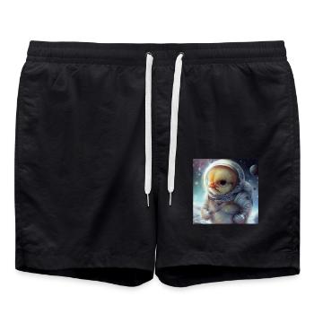 Chicken - Swim Trunks - black - Front - AI Model Male 185 light (185cm)