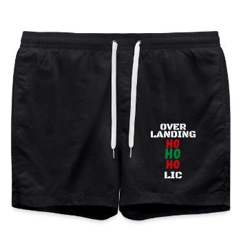 Accessoires d’atterrissage, Train d’atterrissage, Offroad - Short de bain - noir - Devant - AI Model Male 185 light (185cm)