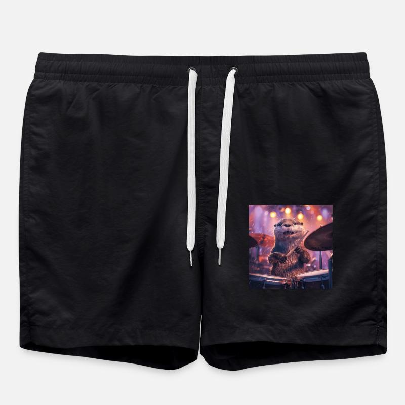 Otter - Swim Trunks - black