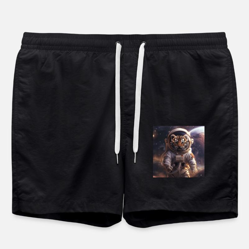 Tigre - Short de bain - noir