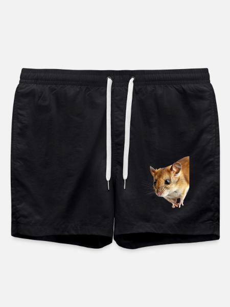 Dormouse - Swim Trunks - black