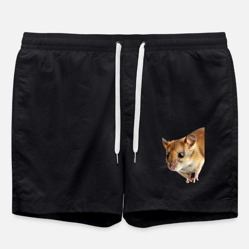 Siebenschläfer - Badeshorts - Schwarz