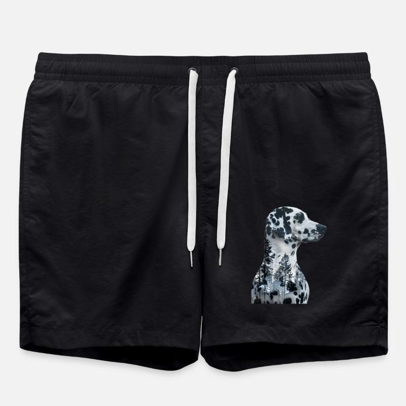 Dalmate - Short de bain - noir