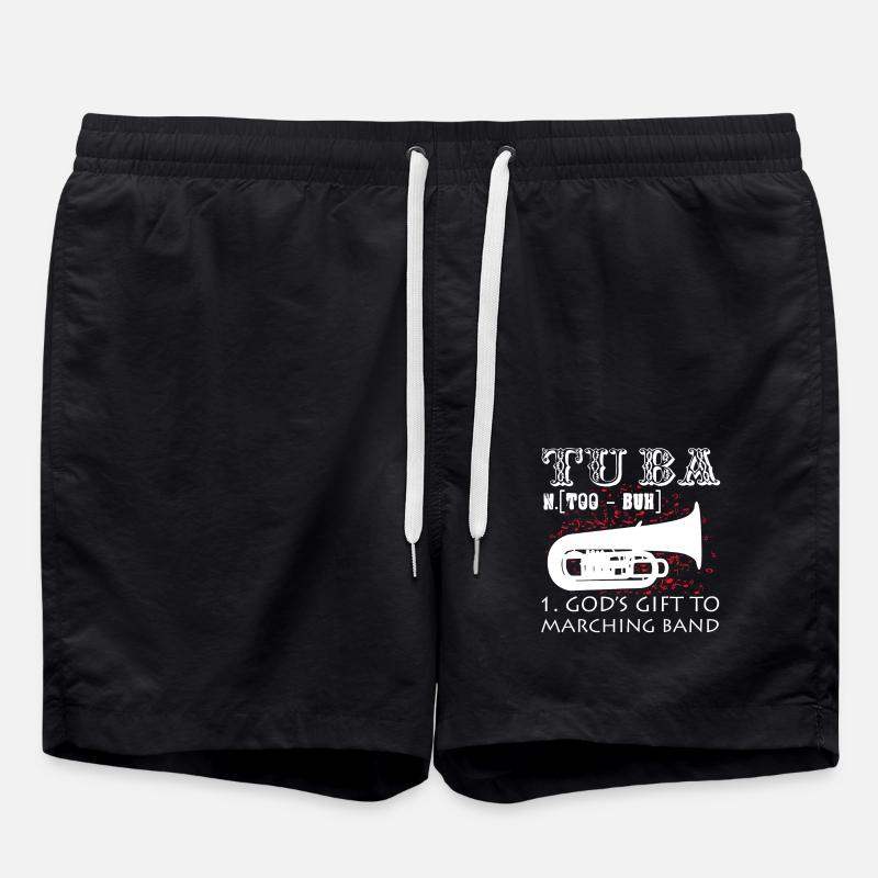 Tuba Definition - Swim Trunks - black