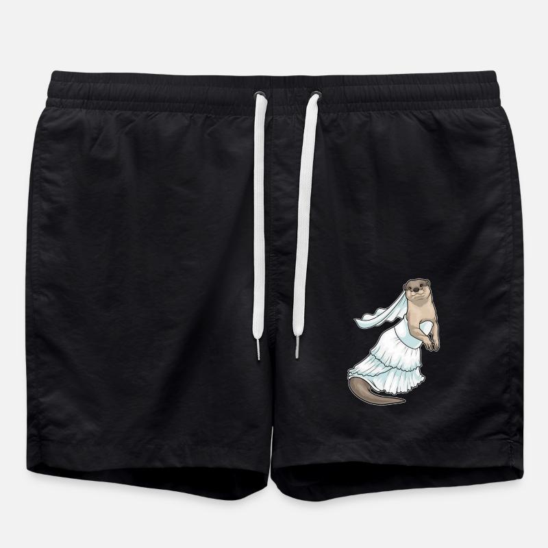 Robe de mariée Otter - Short de bain - noir