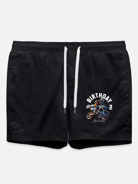 Motocross 2e anniversaire - Short de bain - noir