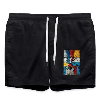 Ant - Swim Trunks - black - Front - AI Model Male 185 light (185cm)