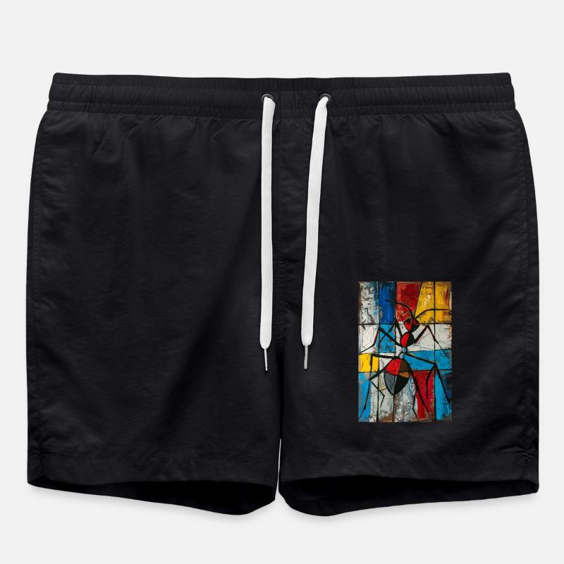 Ant - Swim Trunks - black