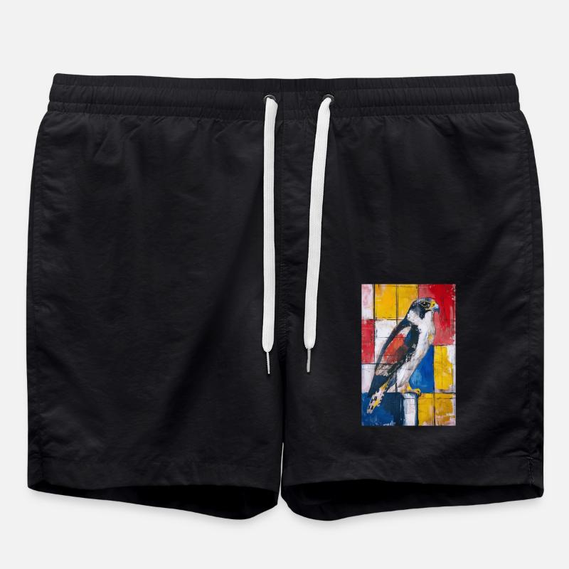 Faucon - Short de bain - noir