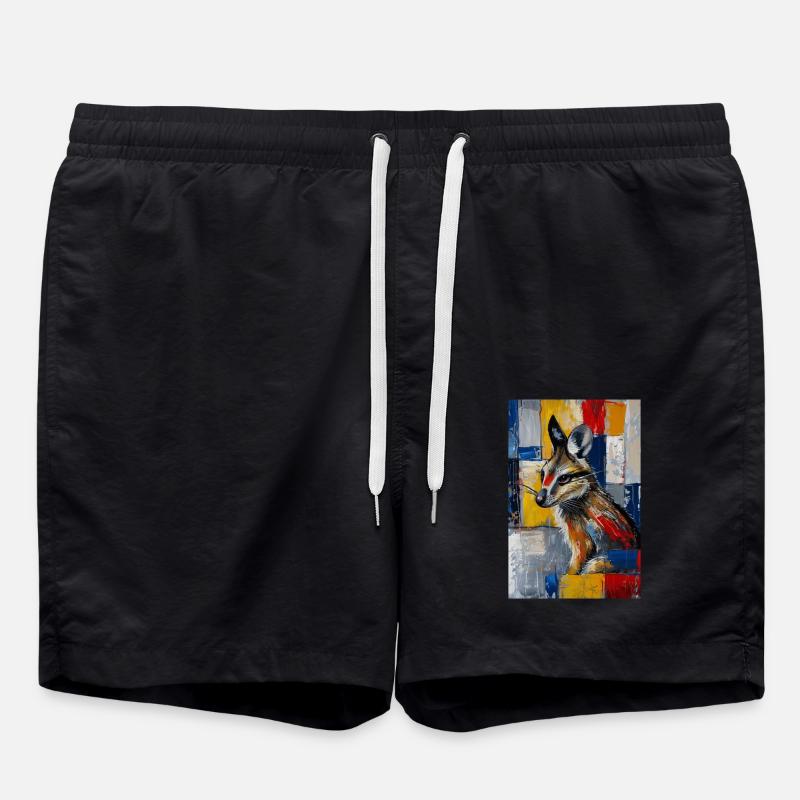 Tranquilizer Bomber - Swim Trunks - black