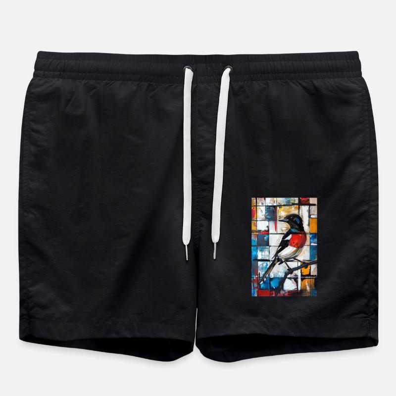 Magpie - Swim Trunks - black