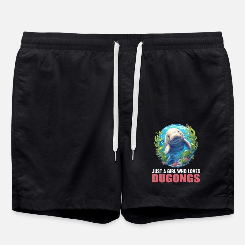 Dugongs Lamantins Dugong - Short de bain - noir