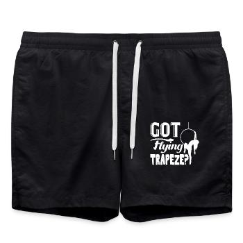 Acrobat Got Flying Trapeze - Swim Trunks - black - Front - AI Model Male 185 light (185cm)