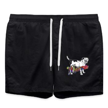 American Bulldog American Bulldog Mama - Swim Trunks - black - Front - AI Model Male 185 light (185cm)