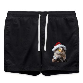 Eagle - Swim Trunks - black - Front - AI Model Male 185 light (185cm)
