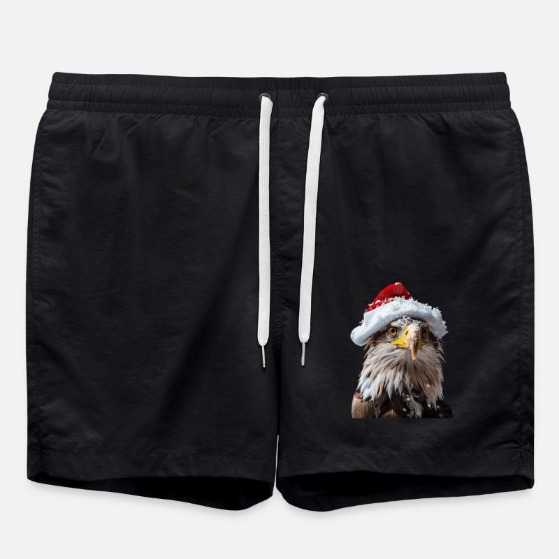 Adler - Badeshorts - Schwarz