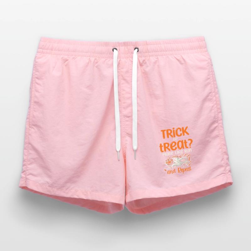 Süßes oder Saures, eher Run and Repeat, Halloween Badeshorts