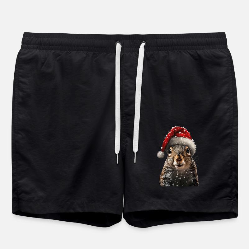 Squirrel - Swim Trunks - black