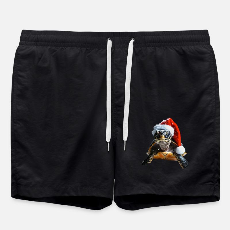 Turtle - Swim Trunks - black