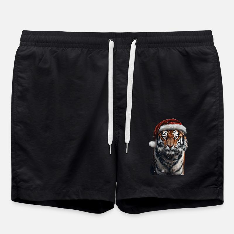 Tiger - Swim Trunks - black