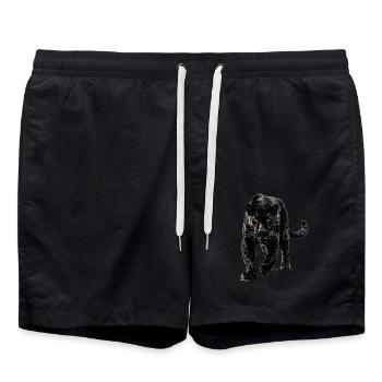Panthères Panthère - Short de bain - noir - Devant - AI Model Male 185 light (185cm)