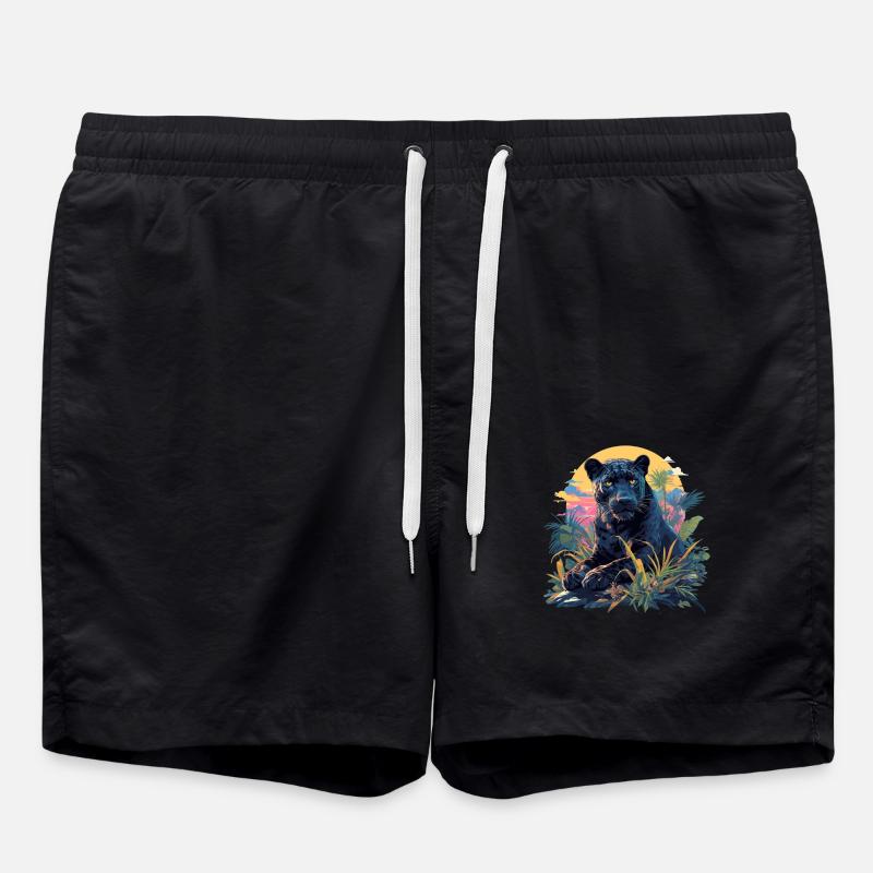 Panthers Panther - Swim Trunks - black