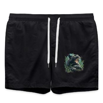 Panthères Panthère - Short de bain - noir - Devant - AI Model Male 185 light (185cm)