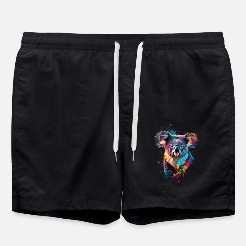 Koala - Swim Trunks - black