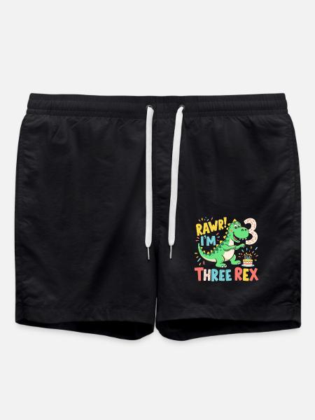 BIRTHDAY 3 - Swim Trunks - black