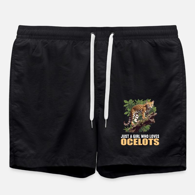 Ocelots Ocelot - Swim Trunks - black