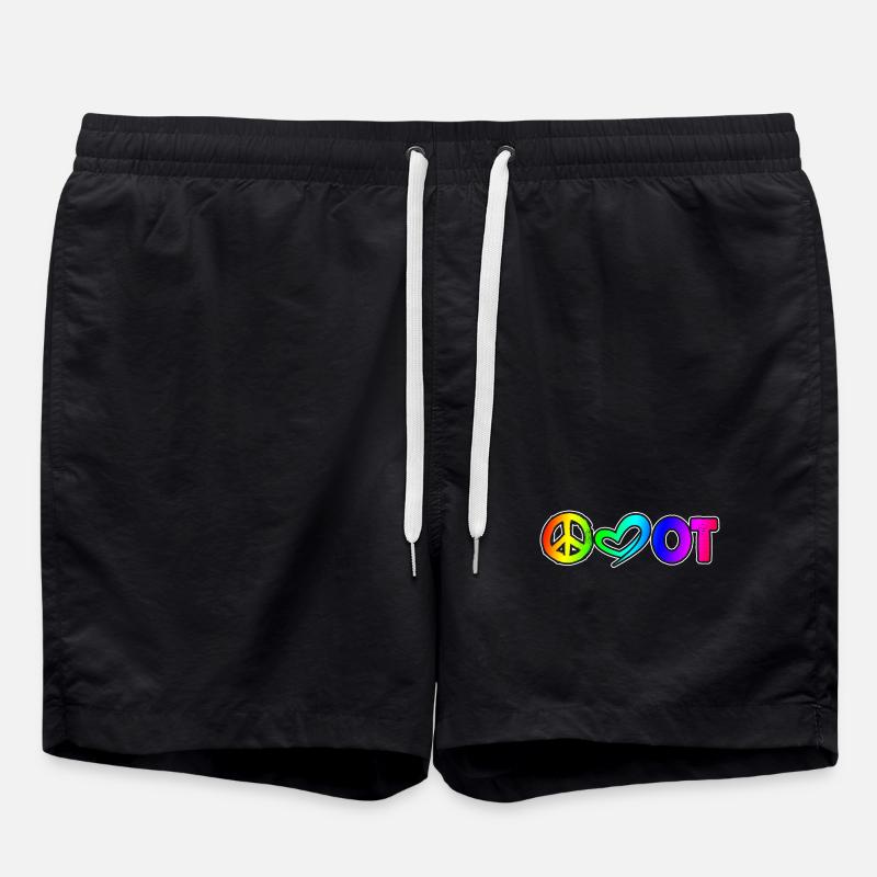 Occupational Therapy Peace - Swim Trunks - black