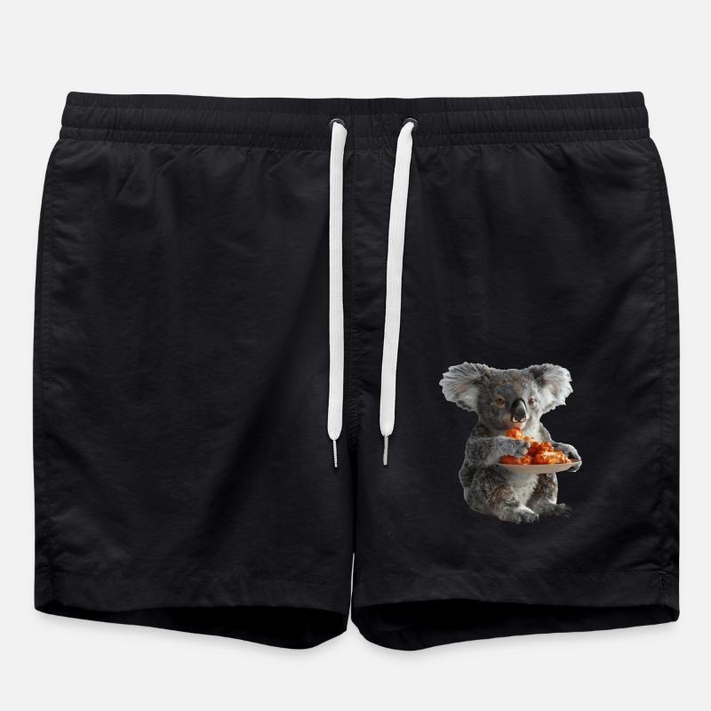 Koala - Badeshorts - Schwarz